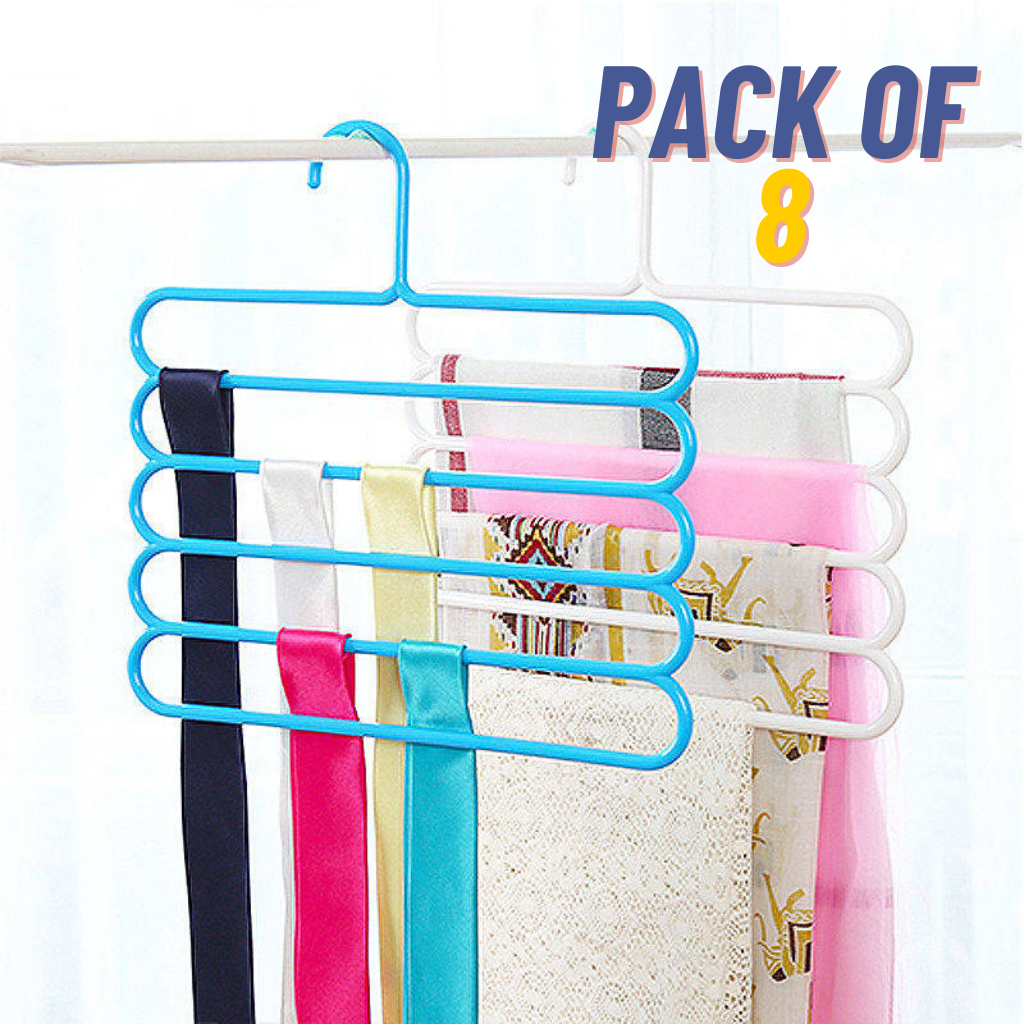 Bundle Offer | 5-Layer Magic Hangers - Space-Saving Closet Organizer InstantSalePk