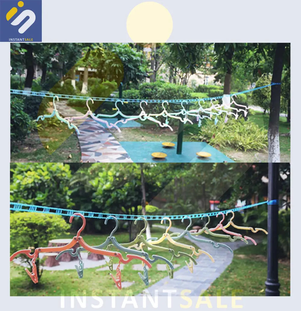 InstantSale Clothesline Drying Rope Outdoor