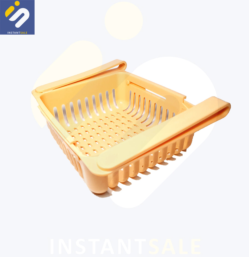 Adjustable Fridge Storage Basket, Best for Refrigerators InstantSale