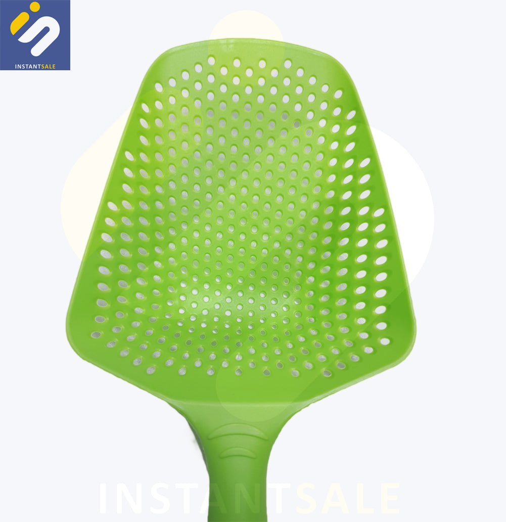 Scoop Colander Strainer Nylon Spoon, Kitchen Food Drain Shovel InstantSale