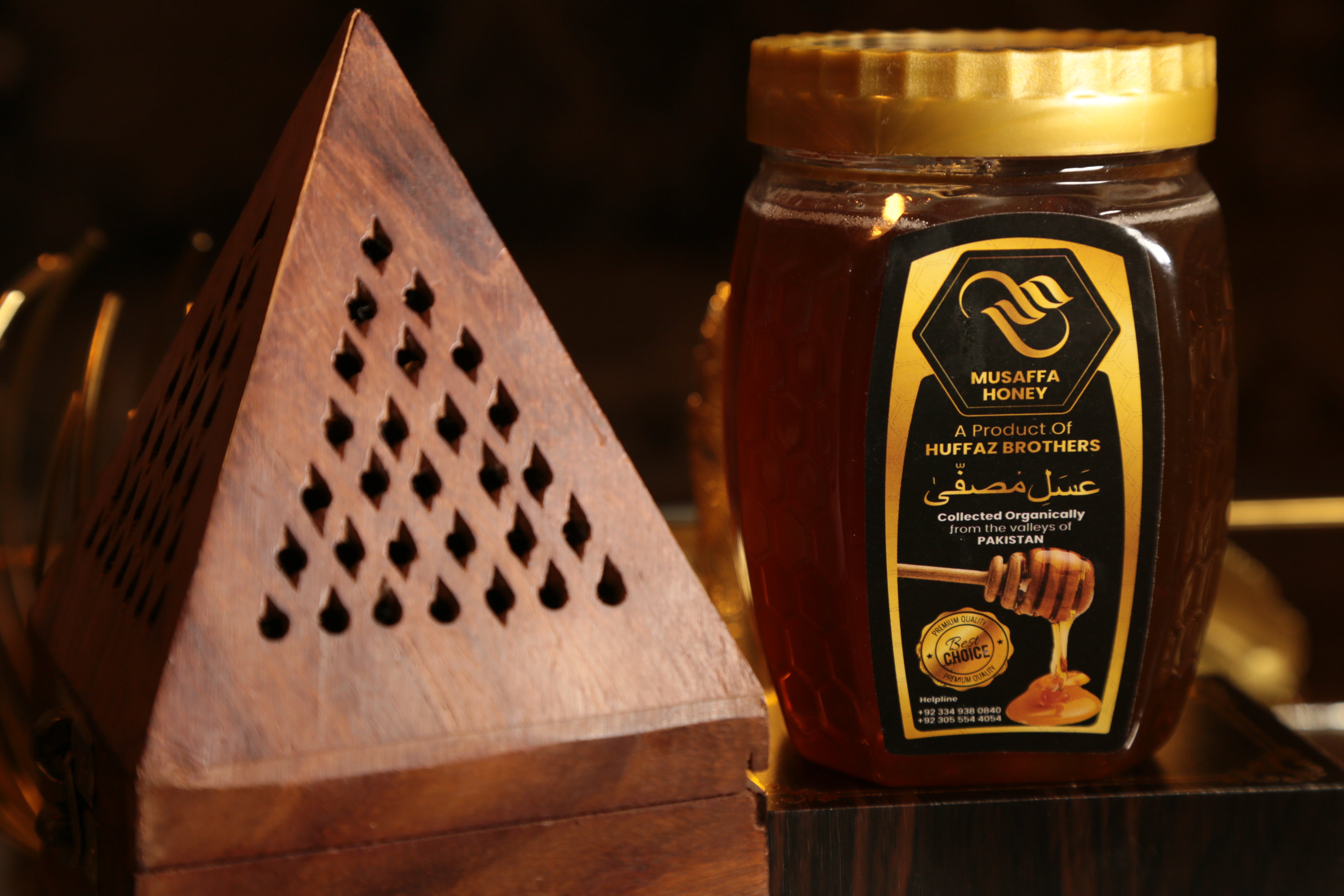 Premium Quality Musaffa Honey | Organic Sidr Karak Honey (Beri Ka Shahad) | 250 Grams