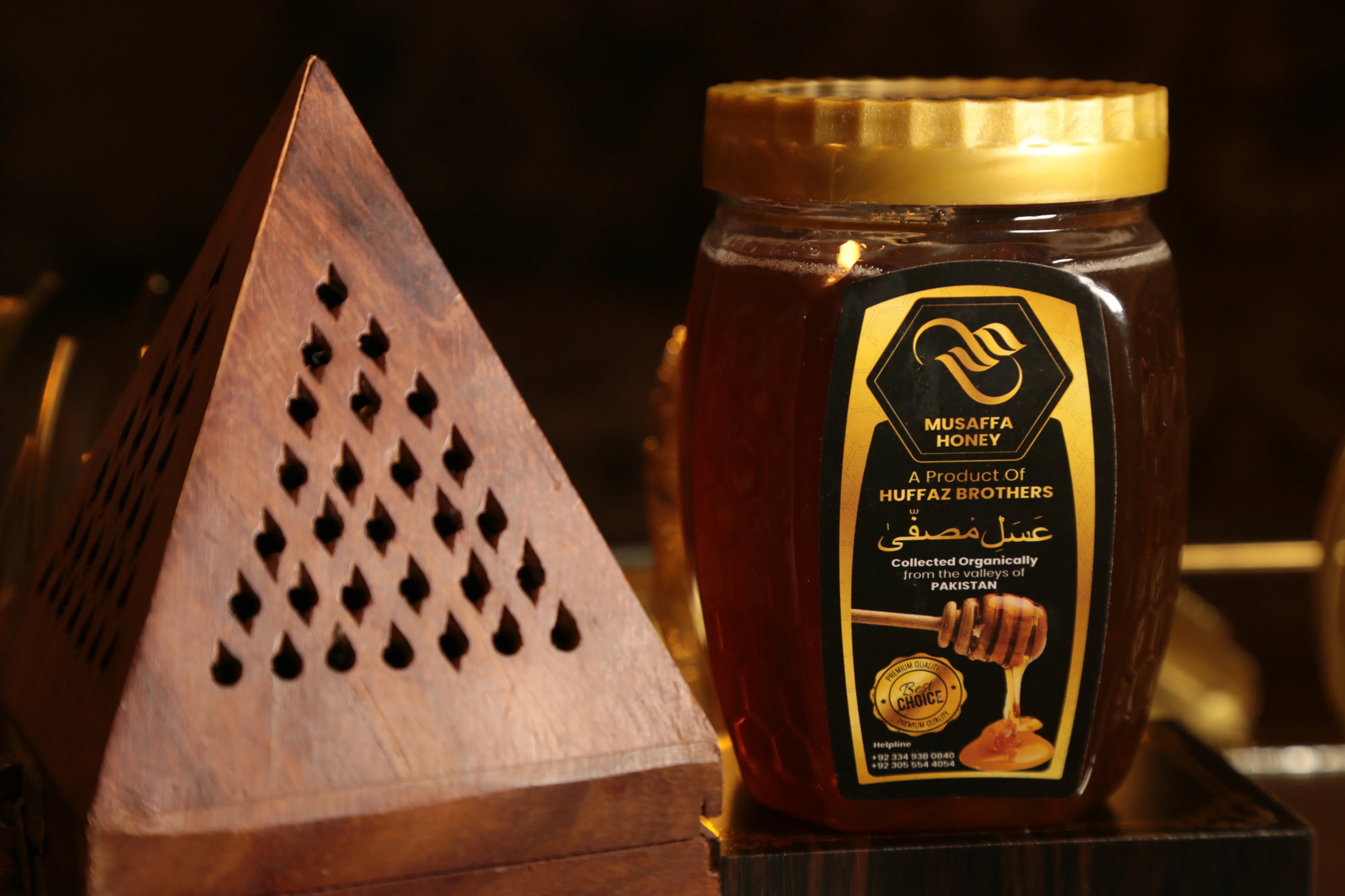 Premium Quality Musaffa Honey | Organic Sidr Karak Honey (Beri Ka Shahad) | 250 Grams