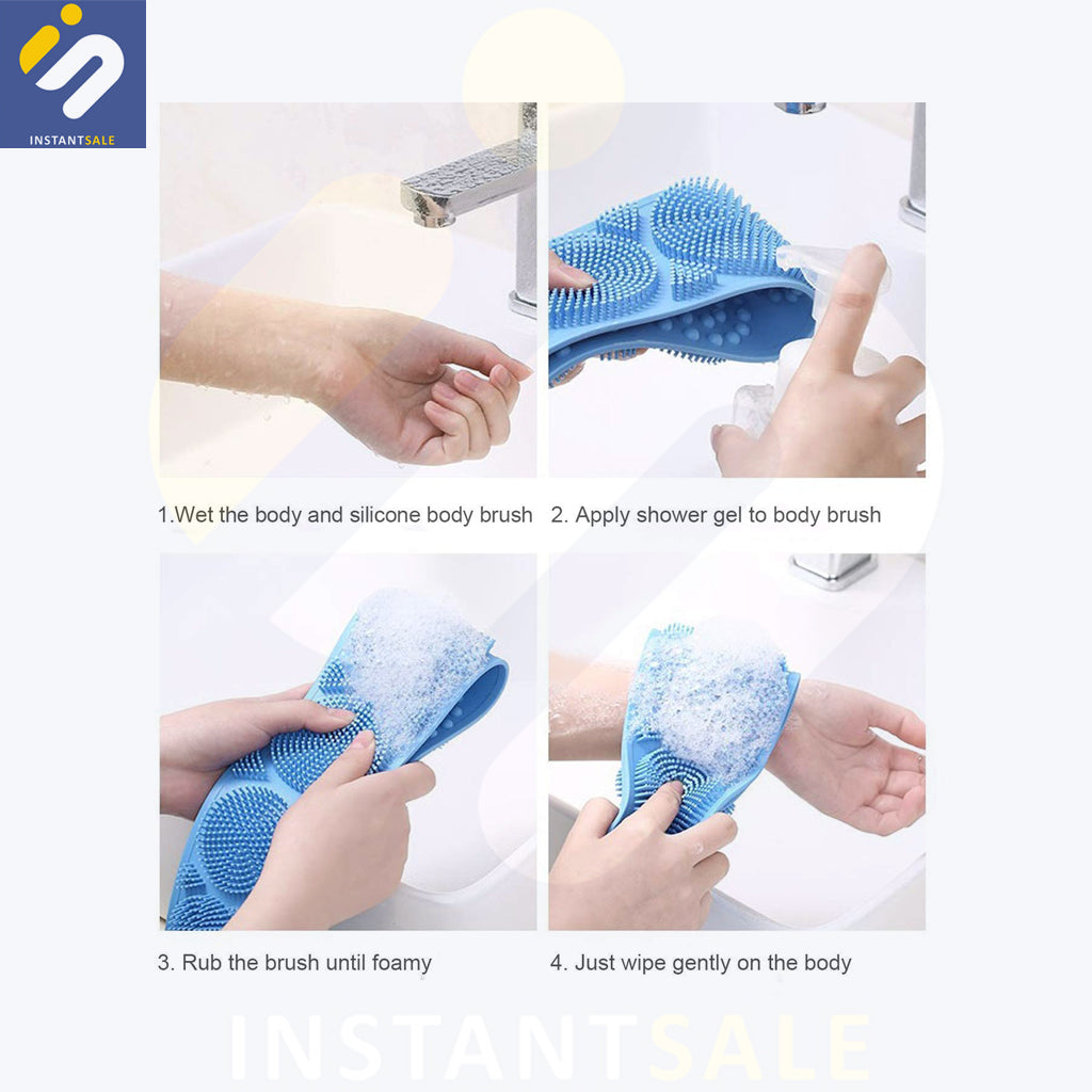 Silicone Body Back Scrubber InstantSale