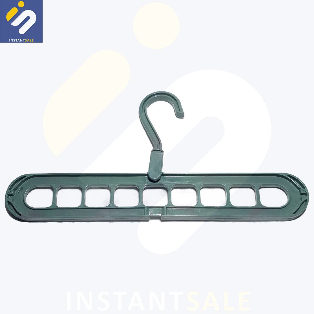 Magic Space Saving Clothes Hangers Multifunctional 9 Slots InstantSale