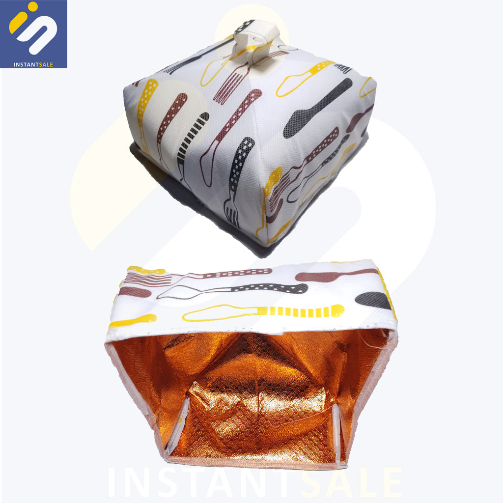 Insulated Hot Food Covers Set of 2 Pieces Foldable Cover | Small+Large InstantSale