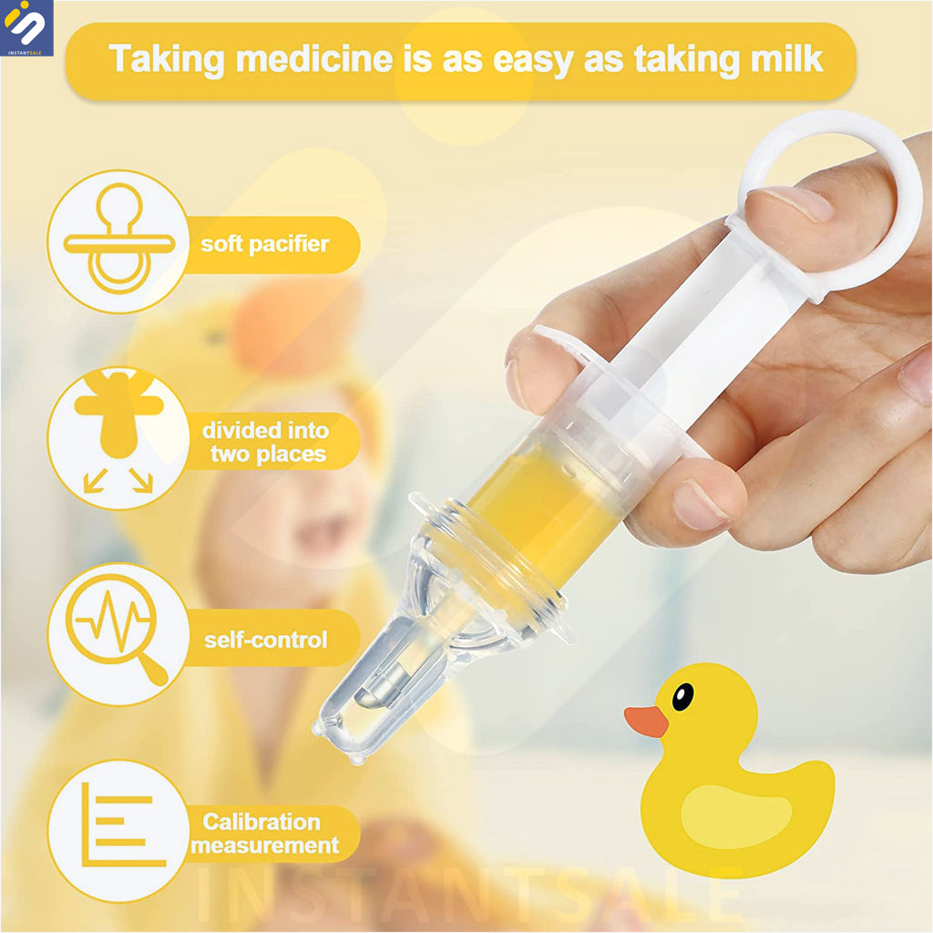 Baby Feeder Syringe Dropper Infant Feeding Nipple Pacifier InstantSale