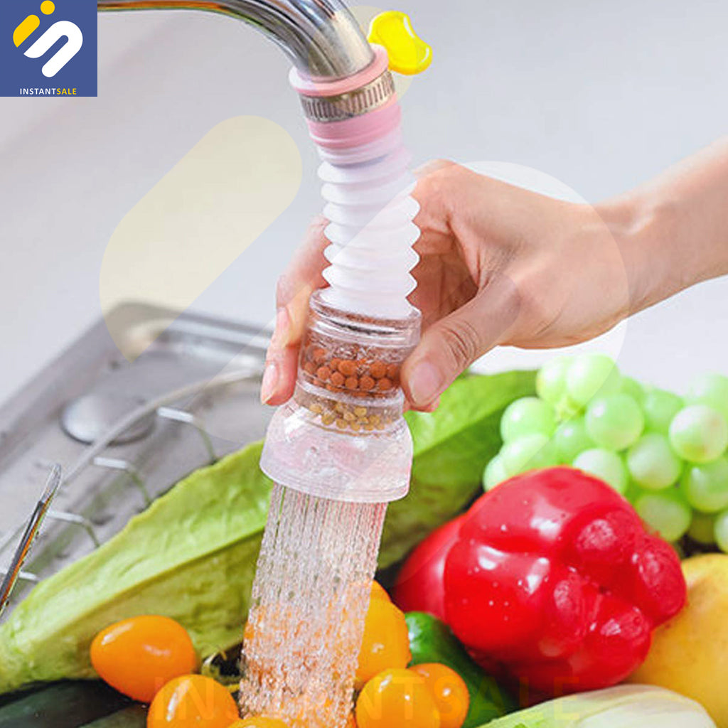 Kitchen 360 Rotating Clip Fan Faucet Water Saver Filter Anti Splash Shower Tap InstantSale