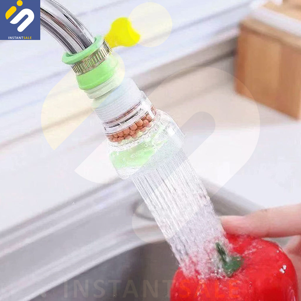 Kitchen 360 Rotating Clip Fan Faucet Water Saver Filter Anti Splash Shower Tap InstantSale