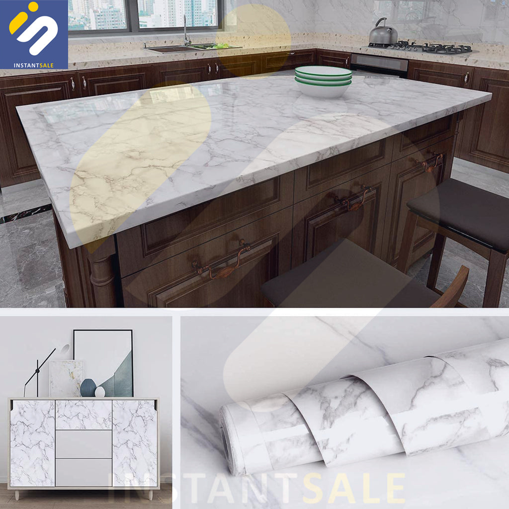 InstantSale InstantSale 3D Self Adhesive Sheet for Bathroom Kitchen Cupboard Room Decoration - Buy Online in Pakistan