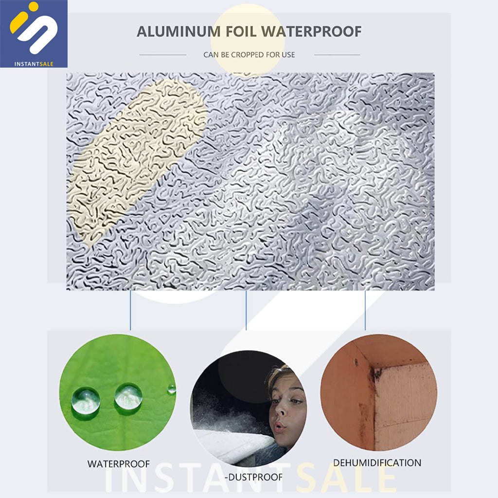 Almunium Self Adhesive Sticker 40CM x 2M InstantSale