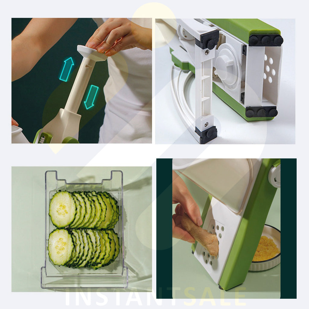 New Vegetable Fruit Cutter Mandoline Slicer, Food Chopper,Dicer Fruit, French Fry Julinner InstantSale