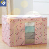 66L Storage Waterproof Clothes Storage Container Wardrobet Steel Frame Storage Box Oxford Cloth Storage Box InstantSale