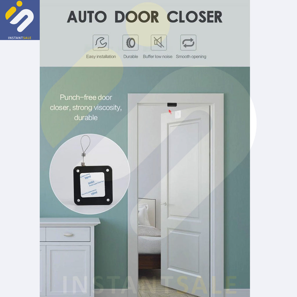 Punch Free Auto Door Closer InstantSale