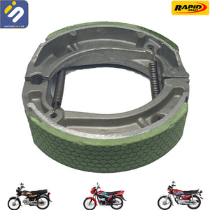 RAPID BRAKE SHOE HIGH QUALITY FOR HONDA CD 70, CD 100, CG 125 RAPID